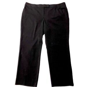 Womens Apt 9 Black Dress Pants Size 22WS